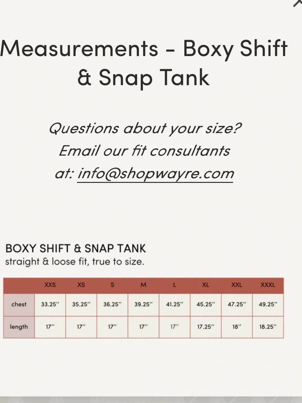 Wayre Boxy Shift & Snap Tank - Picture 8 of 8
